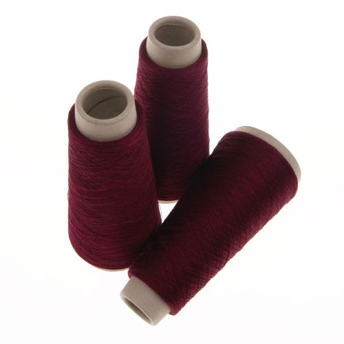 108. Spun Silk Yarn - Bordeaux 899