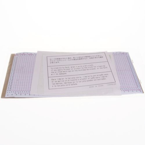 102. Punch Card - Silver Reed / Knitmaster Standard Gauge