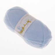 107. 4-Ply 'Super Soft' Acrylic - Baby Blue
