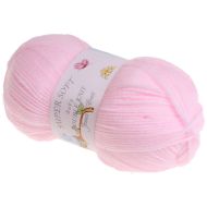 113. 'Super Soft' Baby DK Acrylic - Baby Pink 6