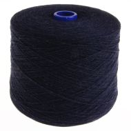 161. 100% Lambswool Yarn - Indigo Melange 12