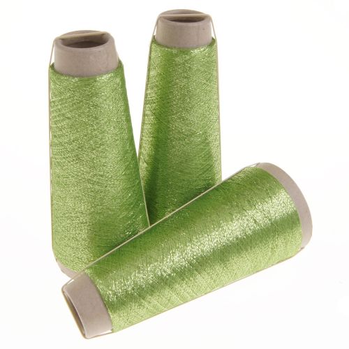134. Classic Twist Lurex - Lime Green 1401
