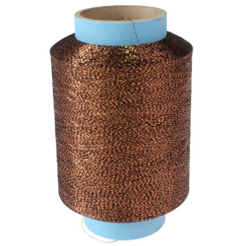 113. Supported Lurex - Carbon / Copper CLEARANCE