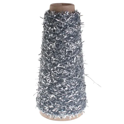 101. Mirroring - 87% Nylon & 13% Metallized Fibre - Navy Silver