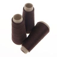 107. Spun Silk Yarn - Brown 900