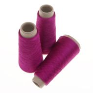 114. Spun Silk Yarn - Fuchsia 4641