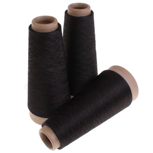 102. Silk & Steel Yarn - Black