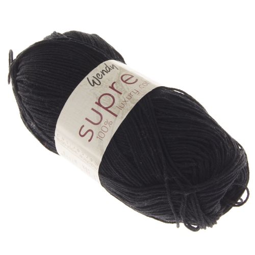 103. Supreme 4-Ply Cotton - Black