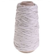 104. Trimming Effect Yarn - 11236- white/silver